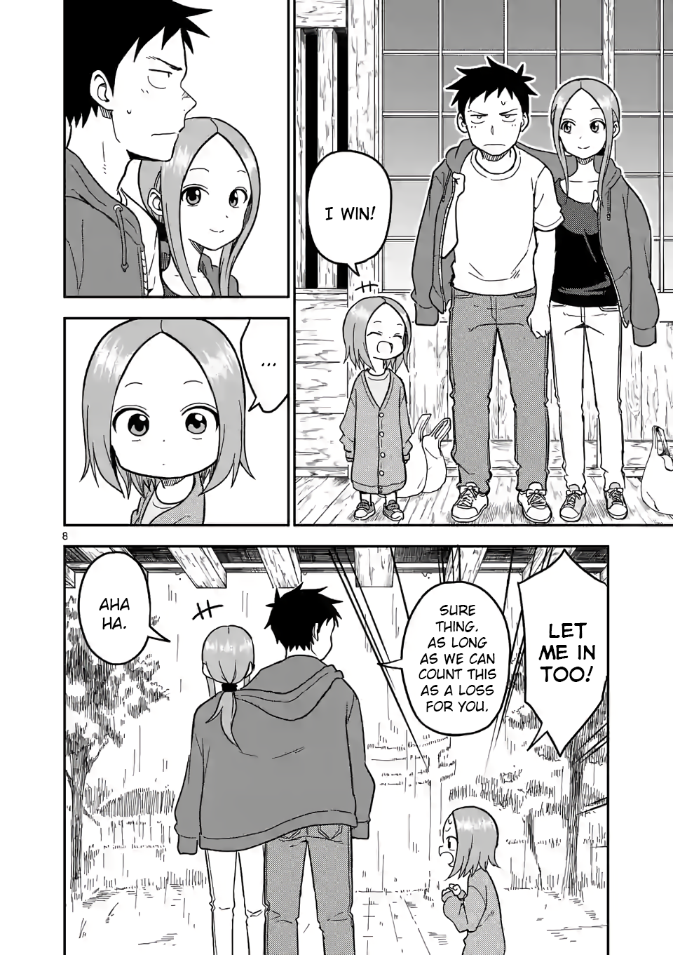 Karakai Jouzu no (Moto) Takagi-san Chapter 138 8